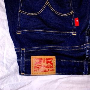 Levi mile high denim jeans